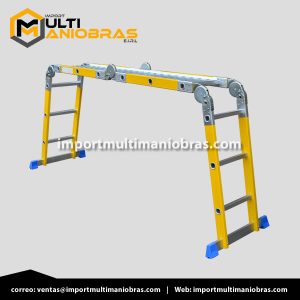 escalera multiproposito en fibra de vidrio